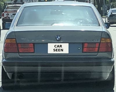 1986 BMW 7 Series