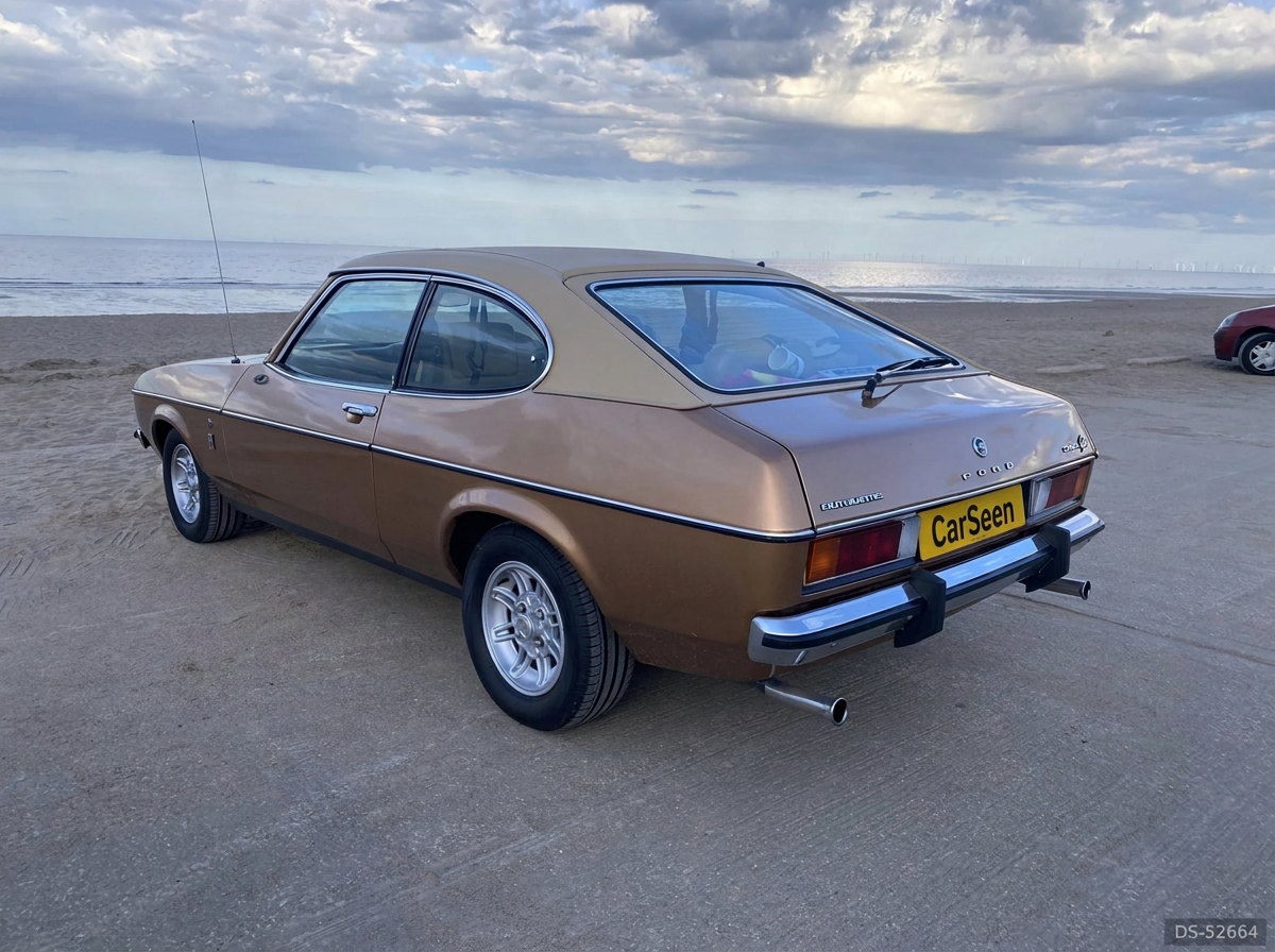 Ford Capri parked on a suburban British street