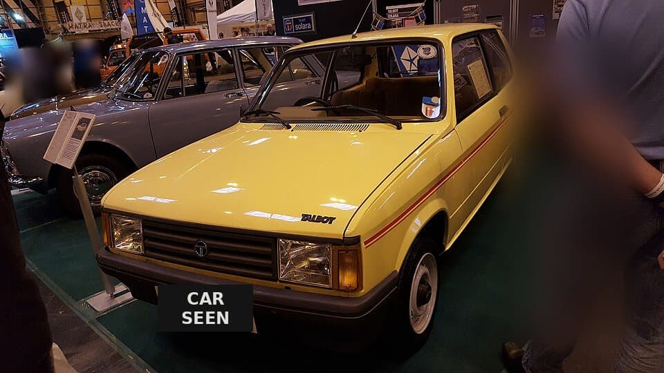 1982 Talbot Samba