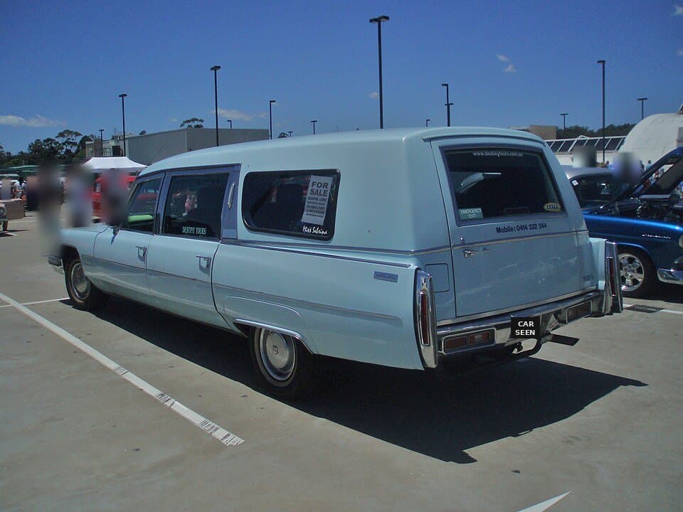 1975 Cadillac Hearse