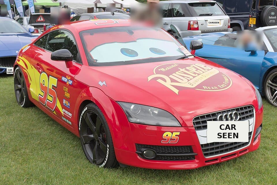 2011 Lightning McQueen replica