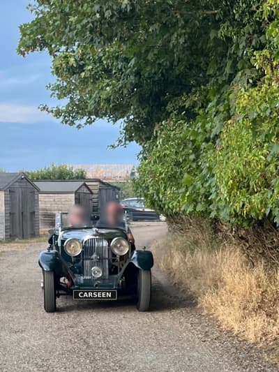 1934 Lagonda Rapier Abbott tourer in green