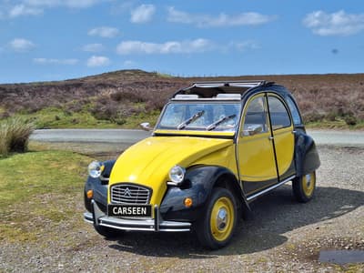 1983 Citroën 2CV Charleston in yellow and black