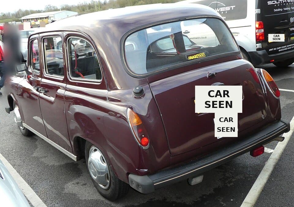 1996 London Taxis International Fairway driver