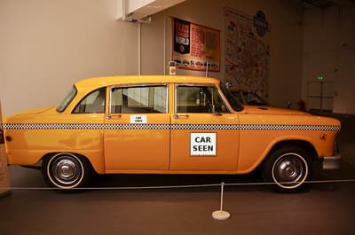 1971 Checker New York Taxi Cab
