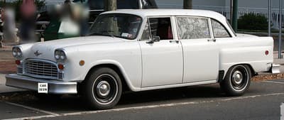 1976 Checker New York Taxi Cab