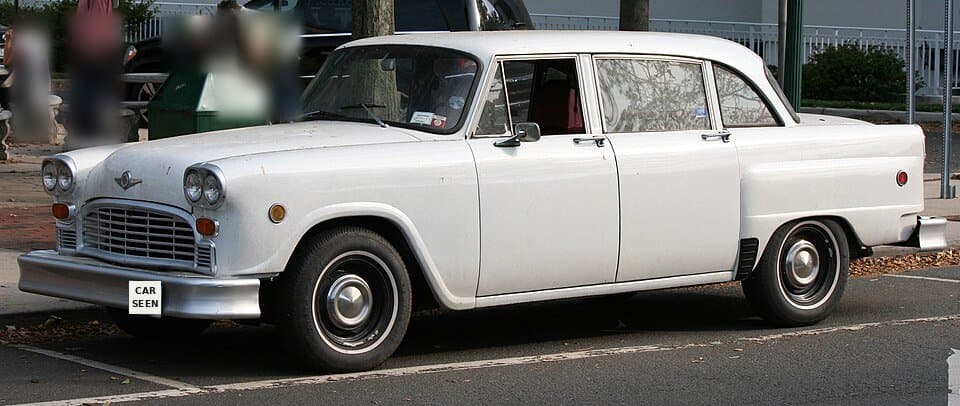 1976 Checker New York Taxi Cab
