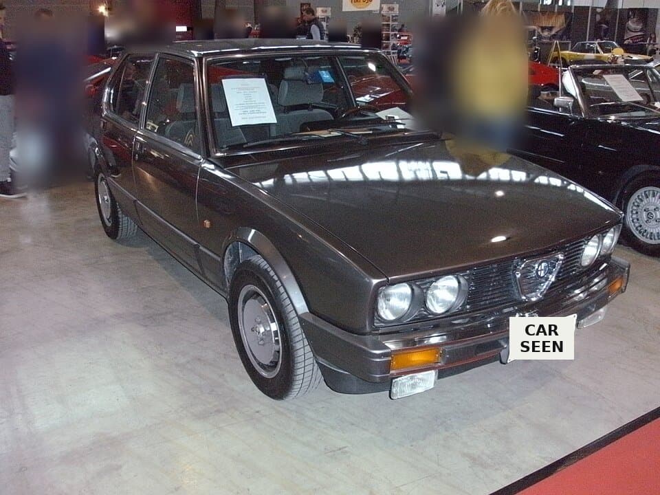 1985 Alfa Romeo Alfetta